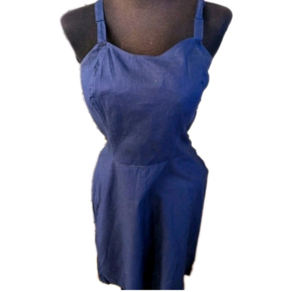 40's rare Union Made Cotton SLIP/DRESS Sz 32
